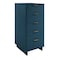 Manhattan Comfort Granville Midnight Blue 5-Drawer Tall Dresser and 3-Drawer Standard Dresser, Set of 2 GRAN014 - alternate 9